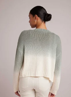 Bijgesneden Vest - Salie Ombre Kleurstof>Bella Dahl Hot