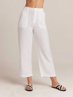 Blakely Utility Crop Met Wijde Pijpen - Wit><noscript><img width=