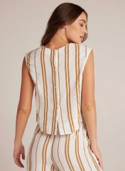Boxy Button Back Top - Redwood-Streep><noscript><img width=