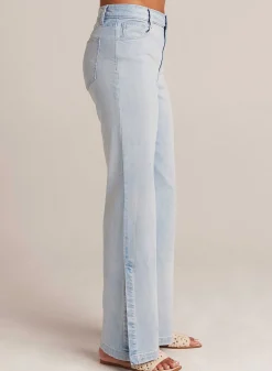 Cleo Jeans Met Zijsplit - Ocean Mist Wash>Bella Dahl Best Sale