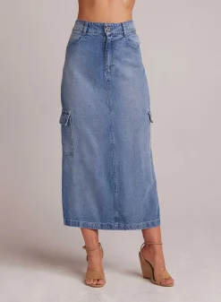 Edie Cargo Lange Rok - Pacific Salt Wash>Bella Dahl Flash Sale