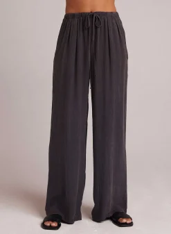Gemakkelijk Geplooide Broek Met Wijde Pijpen - Leisteenhoutskool>Bella Dahl Cheap