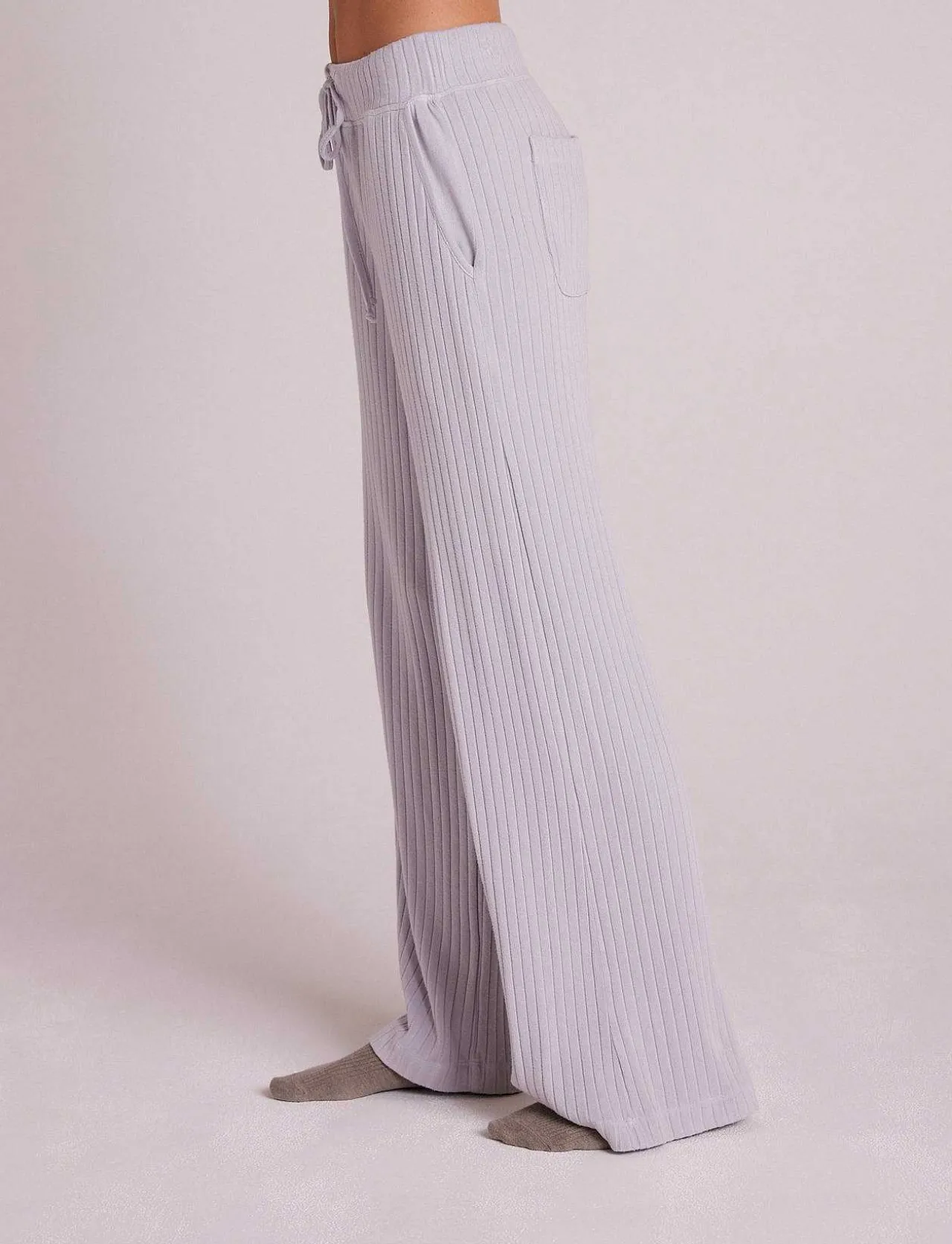 Gemakkelijke Broek Met Wijde Pijpen - Silver Streak>Bella Dahl New