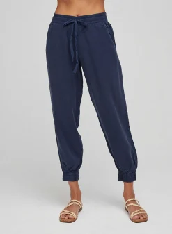 Gemakkelijke Joggingbroek Met Trekkoord - Eindeloze Zee>Bella Dahl Best Sale