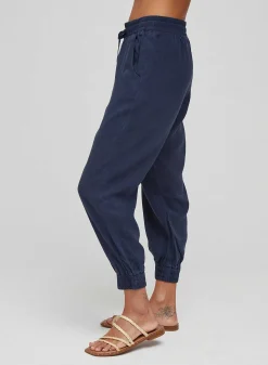 Gemakkelijke Joggingbroek Met Trekkoord - Eindeloze Zee>Bella Dahl Discount