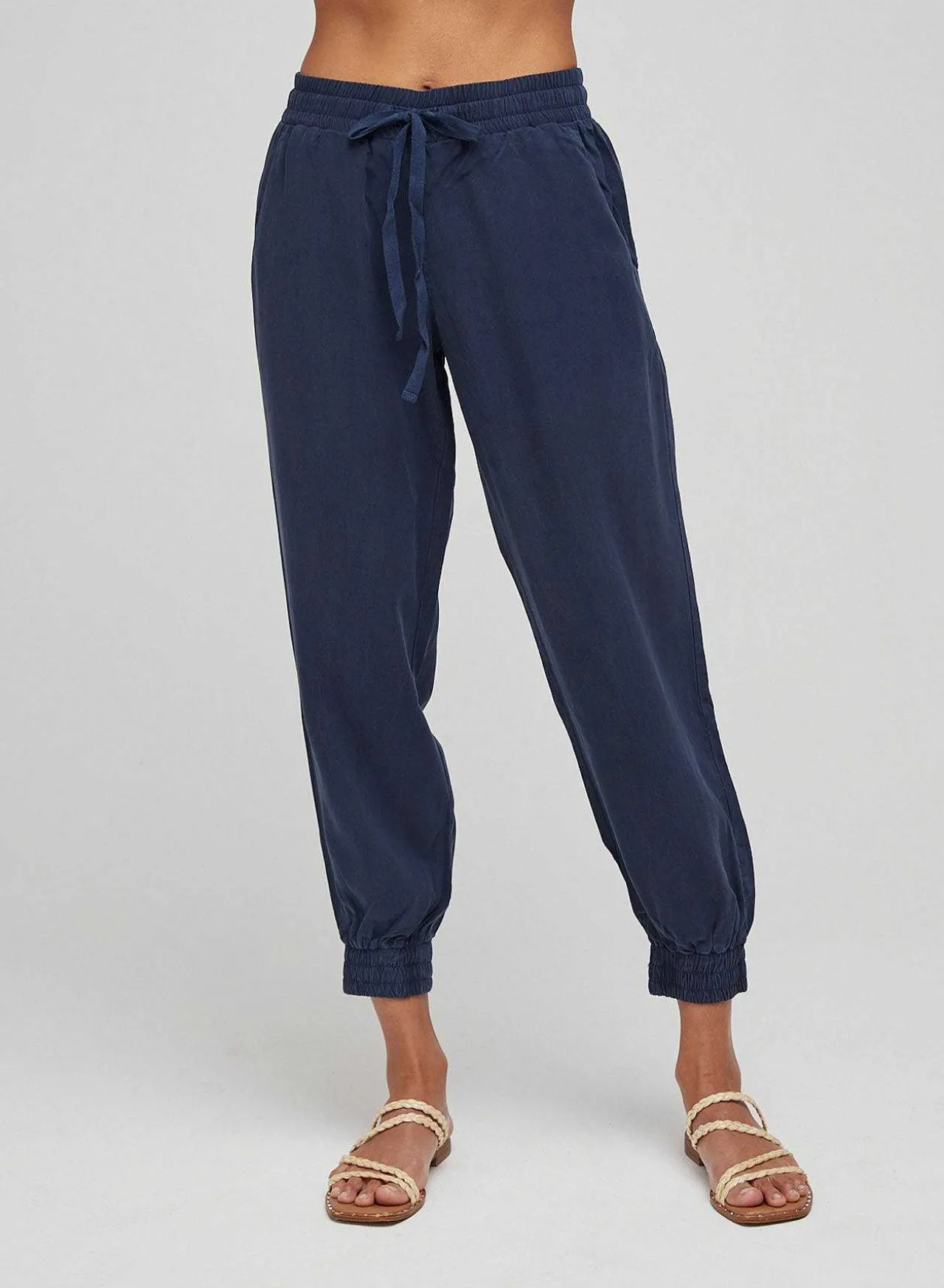Gemakkelijke Joggingbroek Met Trekkoord - Eindeloze Zee>Bella Dahl Discount