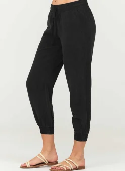 Gemakkelijke Joggingbroek Met Trekkoord - Vintage Zwart>Bella Dahl Fashion