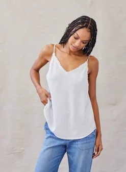 Gerafeld Tencel Cami - Mistige Lucht><noscript><img width=