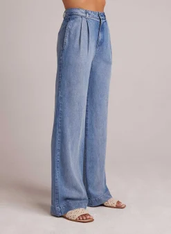 Greta Geplooide Broek Met Wijde Pijpen - Pacific Salt Wash>Bella Dahl Outlet