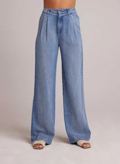 Greta Geplooide Broek Met Wijde Pijpen - Pacific Salt Wash><noscript><img width=