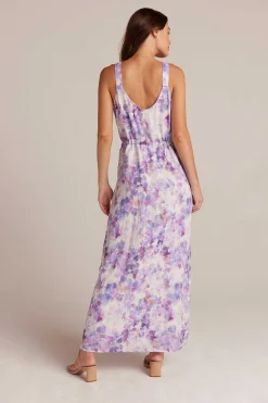 Linnen Jurk Met Knopen Aan De Voorkant - Iris Bloemenprint>Bella Dahl Online
