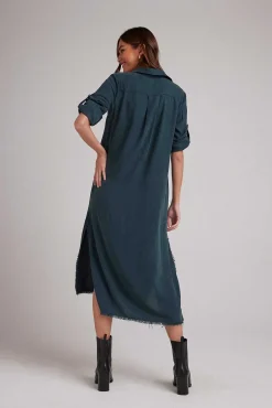 Maxi-Shirtjurk - Jade Night>Bella Dahl Fashion