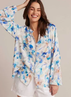 Overhemd Met Knooplus Aan De Voorkant - Malibu-Bloemenprint><noscript><img width=