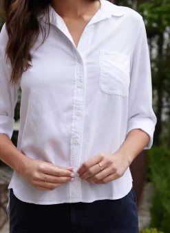 Overhemd Staart Button Down - Wit><noscript><img width=
