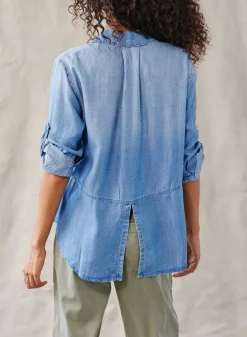 Split Achteraan, Button-Down - Medium Ombre-Wassing>Bella Dahl Shop