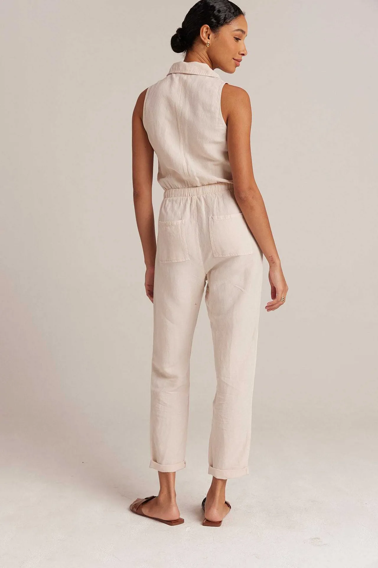 Sunday Pocket Jumpsuit - Zandkaki>Bella Dahl Sale