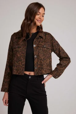 Utility-Jack Met Klepzak - Dierencamouflageprint><noscript><img width=