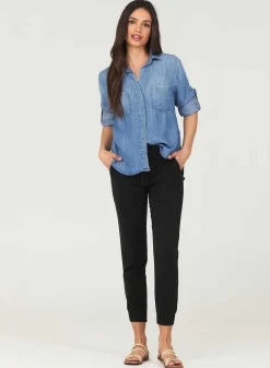 Zakjoggingbroek - Vintage Zwart><noscript><img width=