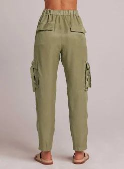 Zephyr Utility-Broek Met Stropdaszak - Kaki Leger>Bella Dahl Best