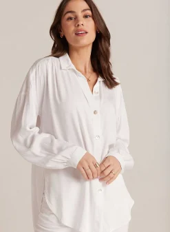 Zwierig Strandshirt - Wit>Bella Dahl Cheap